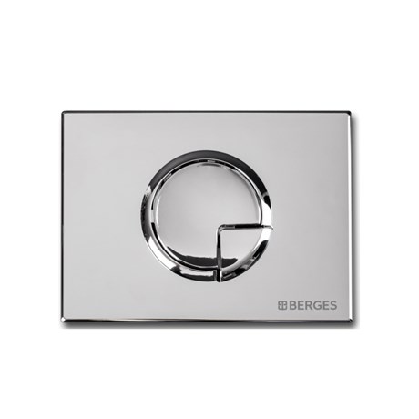 Кнопка BERGES для инсталляции NOVUM  R3 040023 - фото 68828