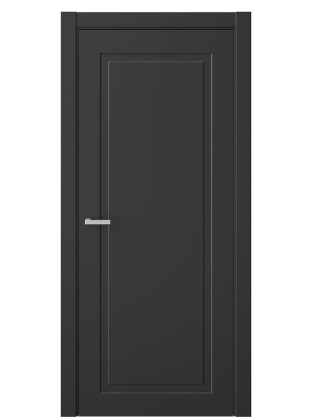 Полотно глухое Novva 1 600х2000 Черный кварц WS/DZS/Novva 1/600х2000 Черный кварц - фото 71343