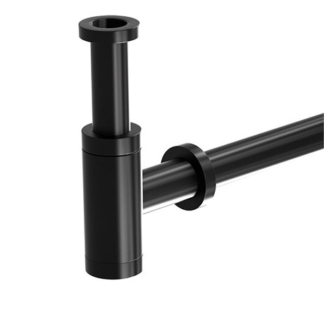 Сифон для раковины Gid G-74BL (черный матовый) G-74BL