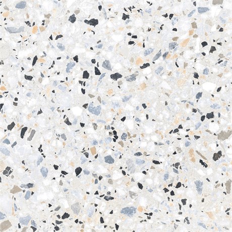 Керамогранит Terrazzo светло-серая Лаппатированная 57x57 GFU57TRZ07L - фото 81380