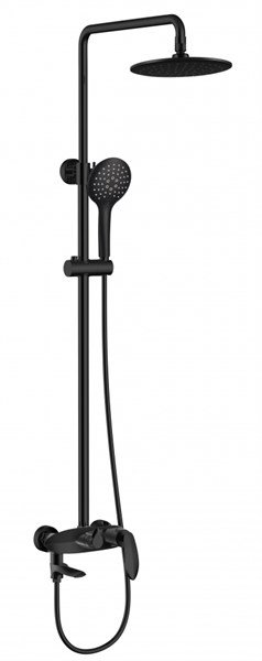 Душевая система Grocenberg GB7001 Черный матовый GB7001BL - фото 81857