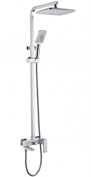 Душевая система Grocenberg GB7008 Белый хром GB7008WC - фото 81882