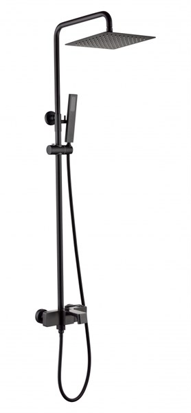 Душевая система Grocenberg GB7090BL Чёрный матовый GB7090BL - фото 81907