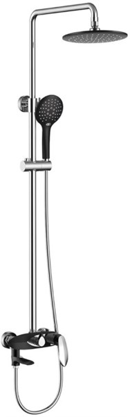 Душевая система Grocenberg GB7001 Черный хром GB7001BC - фото 81973
