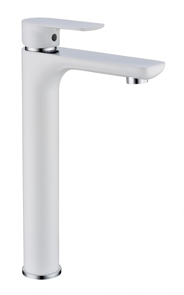 Cмеситель для раковины Grocenberg GB3009 Белый хром GB3009WC - фото 82353