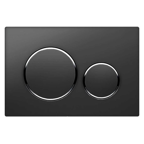 Кнопка смыва Vincea VFP-005MB, цвет матовый черный VFP-005MB - фото 84843