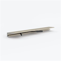 Микроплинтус LACONISTIQ Micro 11 mini Светлое Золото анодированный (11х5х2000мм) 5 зажимов в комплекте 11-15-200