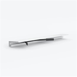 Микроплинтус LACONISTIQ Micro 11 mini RAL9016 Белый матовый (11х5х2000мм) 5 зажимов в комплекте 11-22-200