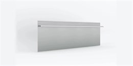 Скрытый плинтус LACONISTIQ REGULAR, под подсветку, без покрытия (80х13х3000мм) 41-100-300