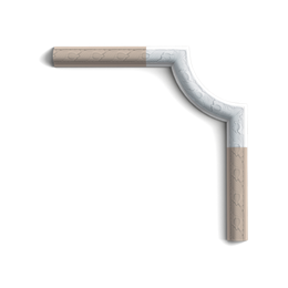 Угловой элемент P101A (245х245х24) P101A