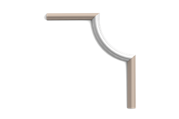 Угловой элемент PX103A (190х35х12) PX103A