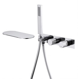 Смеситель ABBER Rund AF8731 для ванны скрытого монтажа, хром AF8731