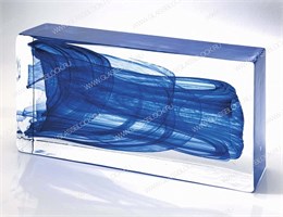 Стеклянный кирпич CLOUD&SOUL DARK BLUE (240х117х53) BLU _DARK_BLUE_005