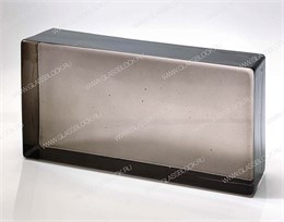 Стеклянный кирпич SMOKE (240х117х53) ARTIKO_SMOKE
