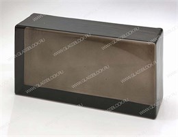 Стеклянный кирпич BLACK (240х117х53) ARTIKO_BLACK