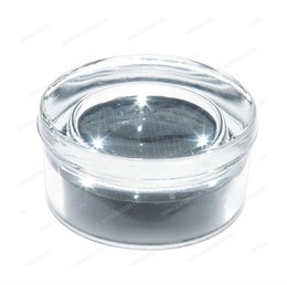 Стеклоблок фотоэлектрический Круг белый (110х110х60) 11_11_6_3