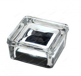 Стеклоблок фотоэлектрический Квадрат белый (110х110х60) 11_11_6_6