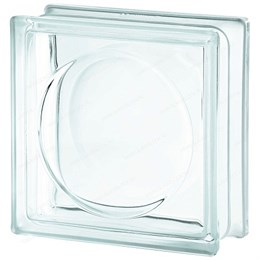 Стеклоблок стандартный бесцветный Альфа (190х190х80) alfa1