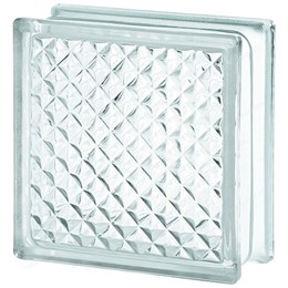 Стеклоблок стандартный бесцветный Инка (190х190х80) Inca_clear