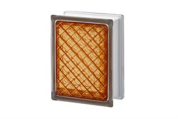 Стеклоблок Империал ДМ оранжевый (197х146х80) DM_197146_7