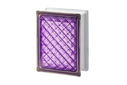 Стеклоблок Империал ДМ аметист (197х146х80) DM_197146_14