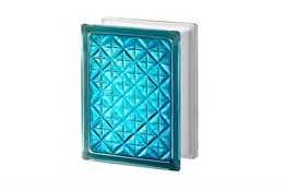 Стеклоблок Империал АКТИС бирюза (197х146х80) AKT_197146_15