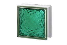 Стеклоблок Империал АЙС морская волна (197х197х80) ICE_197197_8