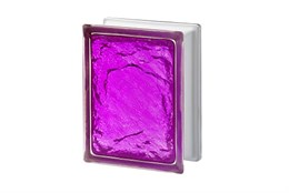 Стеклоблок Империал АЙС малиновый (197х146х80) ICE_197146_10