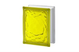 Стеклоблок Империал АЙС желтый (197х146х80) ICE_197146_13