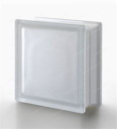 Стеклоблок стандартный бесцветный матовый Гладкий Neutro Q19 T SAT (190х190х80) Neutro_Q19_T_SAT