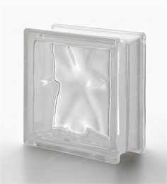 Стеклоблок стандартный бесцветный Волна Neutro Q19 O (190х190х80) Neutro_Q19_O