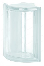 Стеклоблок угловой бесцветный Гладкий Neutro ANGOLARE T (190х152х80) Neutro_ANGOLARE_T