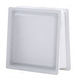 Стеклоблок нестандартный бесцветный матовый Гинза Trapezoidale Sat (300х300х170) Trapezoidale_Sat