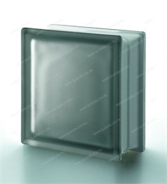 Стеклоблок стандартный окрашенный в массе матовый Гладкий Nordica Q19 T SAT (190х190х80) Nordica_Q19_T_SAT