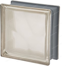 Стеклоблок стандартный металлизированный (зеркальный) Гладкий Avorio Q19 O Met (190х190х80) Avorio_Q19_O_Met