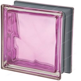 Стеклоблок стандартный металлизированный (зеркальный) Гладкий Malva Q19 O Met (190х190х80) Malva_Q19_O_Met