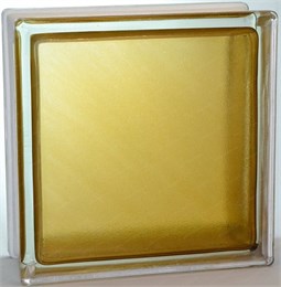 Стеклоблок стандартный окрашенный внутри Арктика коричневый (190х190х80) arc_vn_9