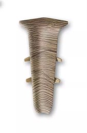 Внутренний угол для плинтуса 55мм 