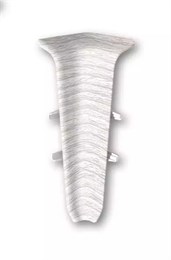 Внутренний угол для плинтуса 55мм 