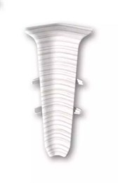 Внутренний угол для плинтуса 55мм 