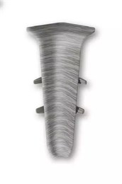 Внутренний угол для плинтуса 55мм 