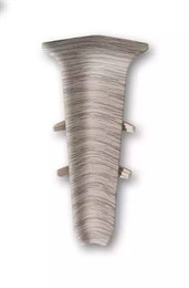 Внутренний угол для плинтуса 55мм 