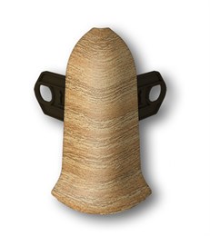 Наружный угол с крепежом 55мм 