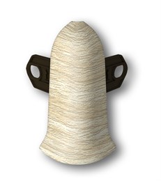 Наружный угол с крепежом 55мм 