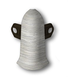 Наружный угол с крепежом 55мм 