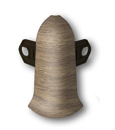 Наружный угол с крепежом 55мм 