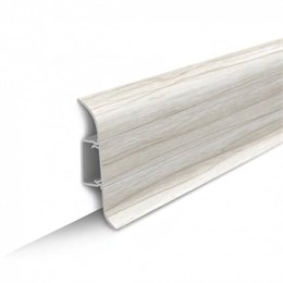 Плинтус напольный с центральной планкой 70мм 2,2м 