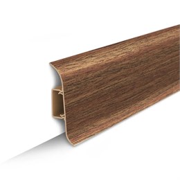 Плинтус напольный с центральной планкой 70мм 2,2м 