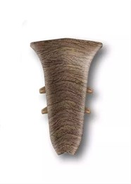 Внутренний угол для плинтуса 70мм 