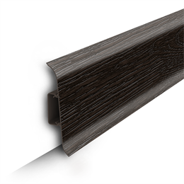 Плинтус напольный с центральной планкой 85мм 2,2м 